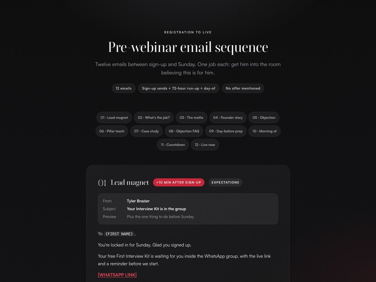 Pre-webinar preview